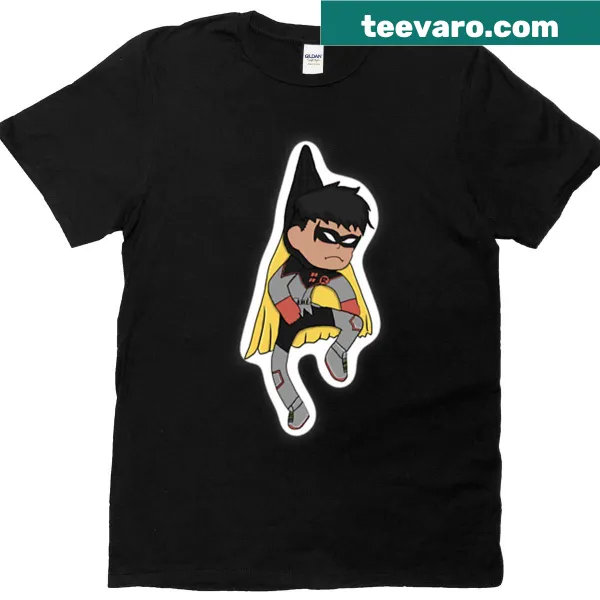Damian Wayne as Robin graphic on T-shirt