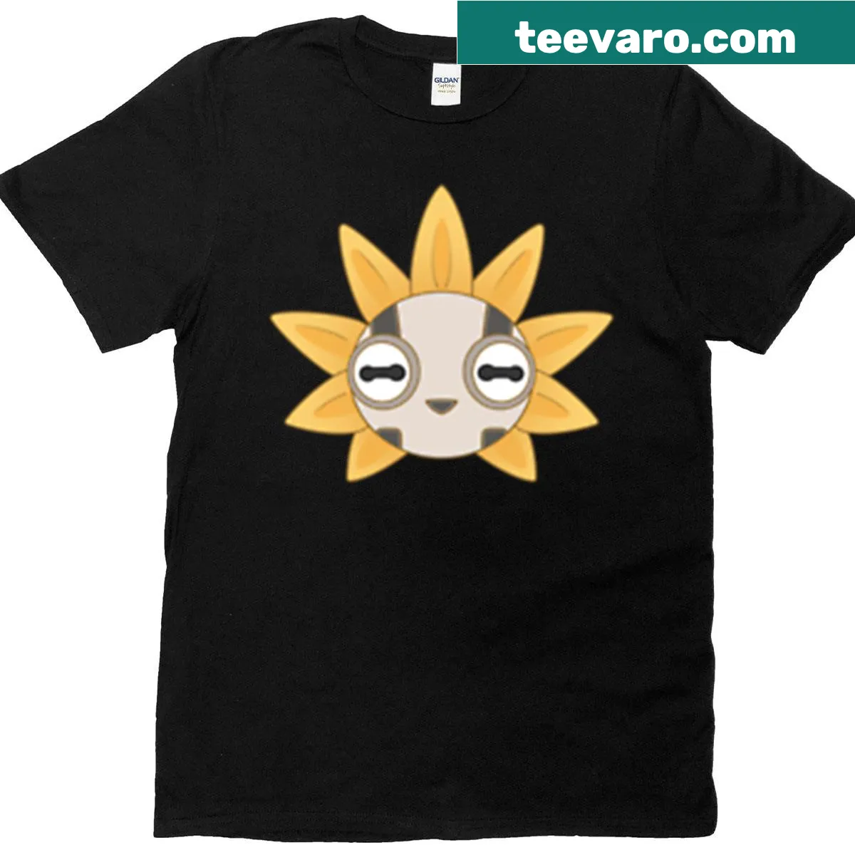 Full-color chibi Esquie illustration from Clair Obscur Expedition — on a men's t-shirt