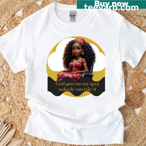 Inspirational t-shirt with a faith-based message about personal conviction