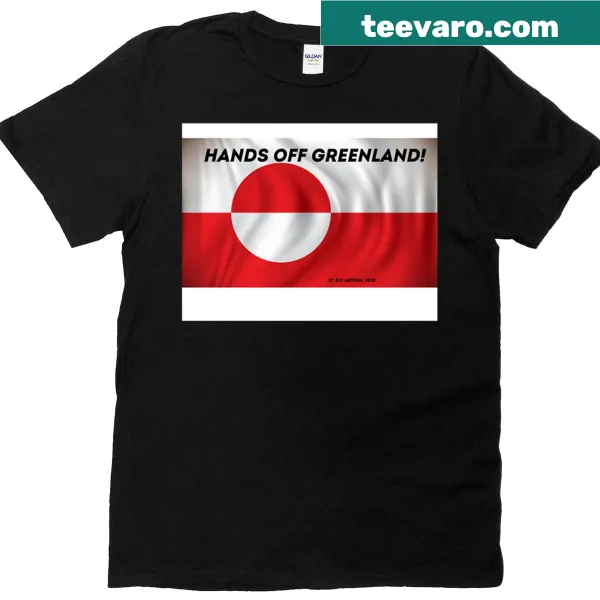 T-shirt with playful slogan about Greenland