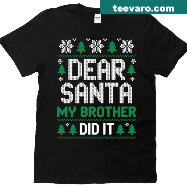 Funny retro Christmas shirt with amusing text for holiday cheer