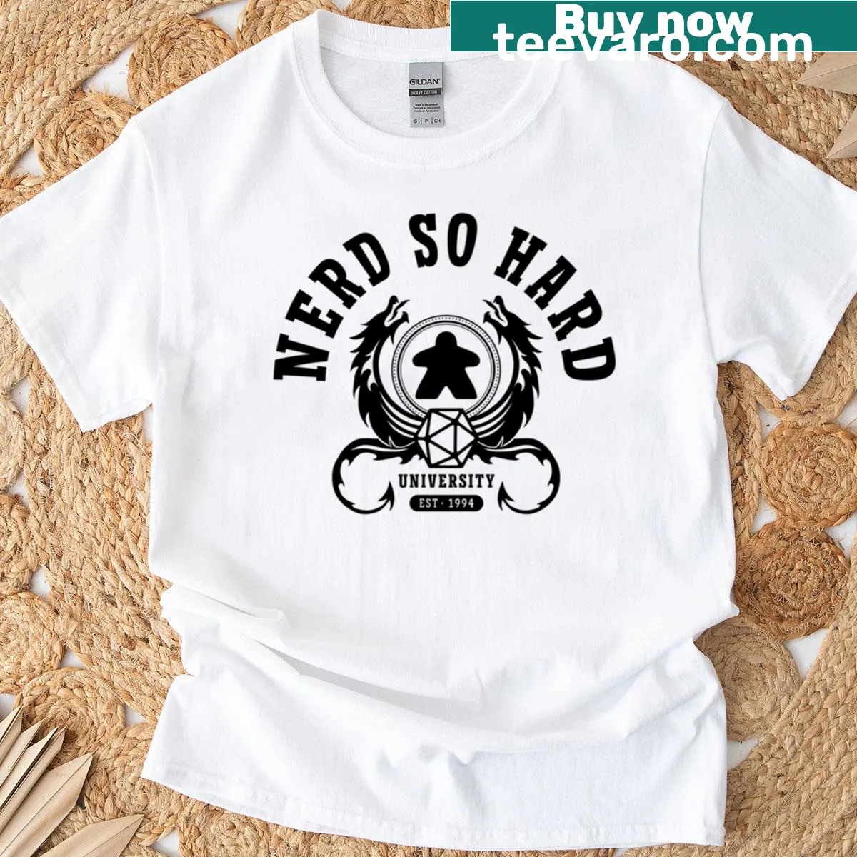 Graduation T-shirt for Class of 2025 with humorous text — on a men's t-shirt