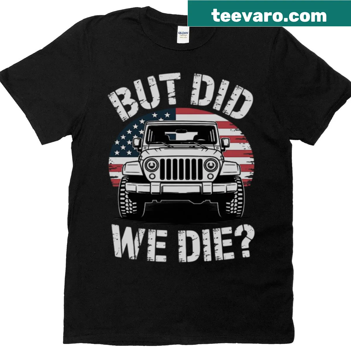 Offroading t-shirt featuring a UTV rock crawling design — on a men's t-shirt
