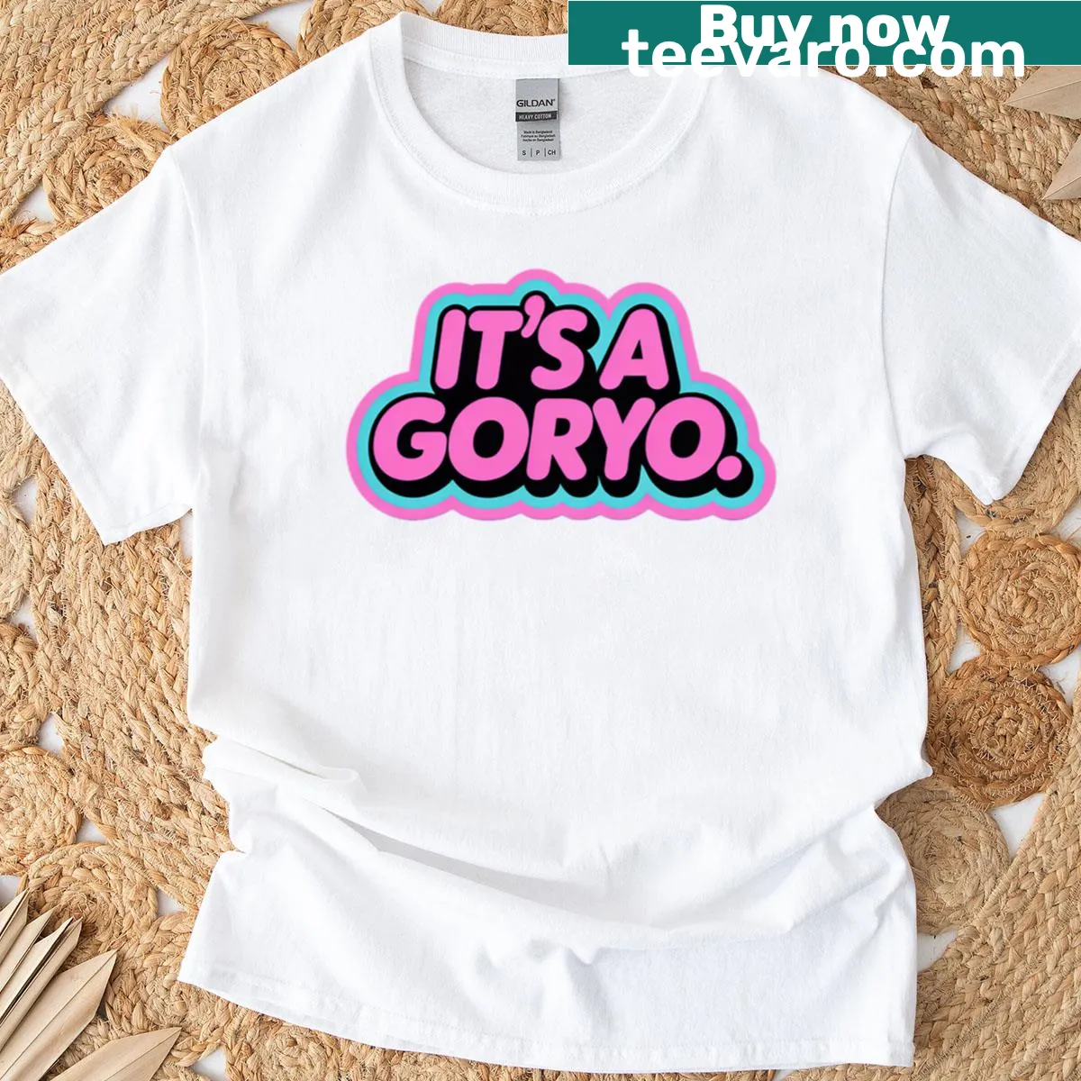 Phasmophobia themed t-shirt with 'It's A Goryo 7' text — on a men's t-shirt