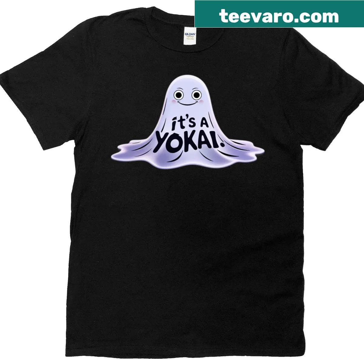 Phasmophobia Yokai graphic T-shirt with bold illustration — on a men's t-shirt