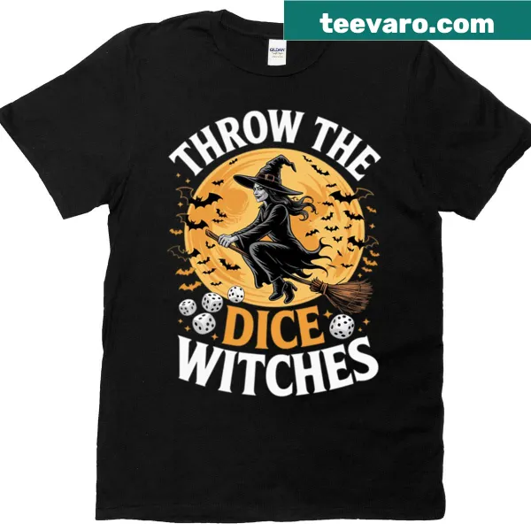 Whimsical T-shirt featuring a fun design for Bunco and dice lovers