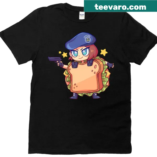 Whimsical T-shirt with the phrase 'Tiny Jill Sandwich'