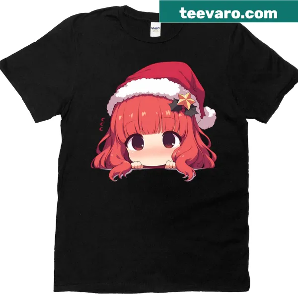 Cute chibi Saori Takebe from Girls Und Panzer for Christmas