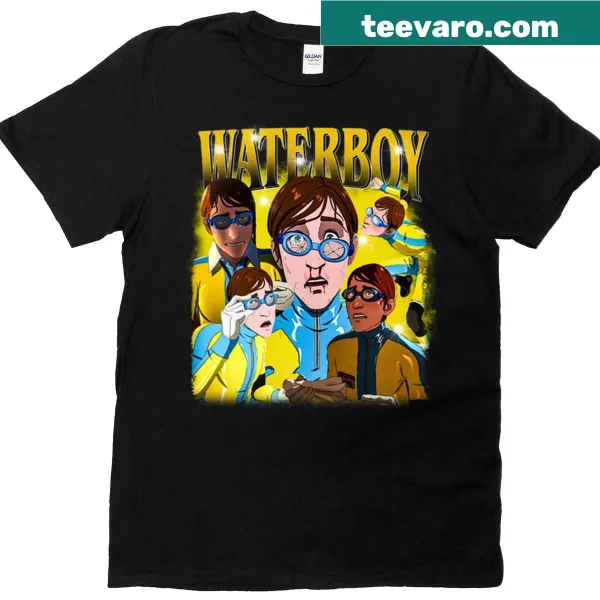 Vintage graphic of Waterboy Dispatch Game on a T-shirt