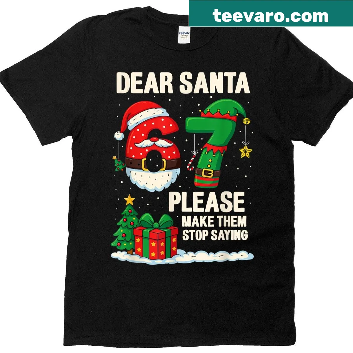 Funny Christmas t-shirt for parents and adults — on a men's t-shirt