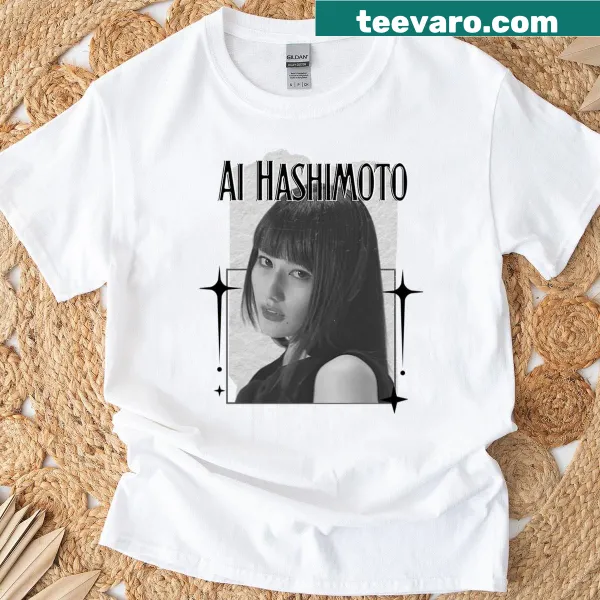 Y2k vintage design t-shirt featuring Ai Hashimoto collage