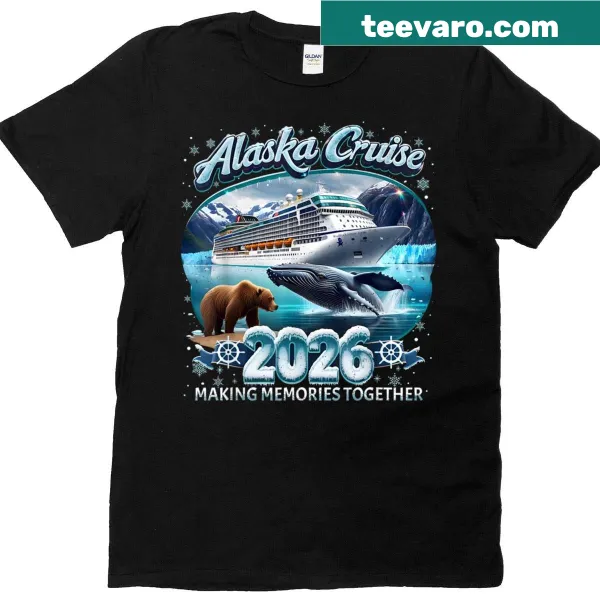 Alaska cruise family vacation t-shirt