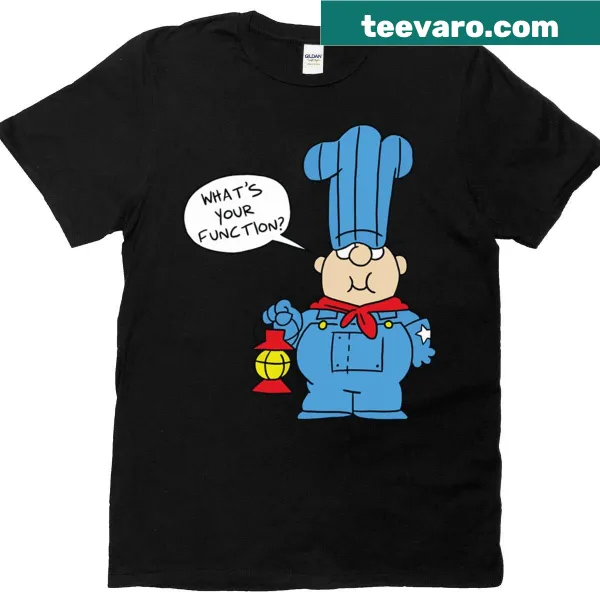 Retro t-shirt featuring 'Conjunction Junction' grammar graphic