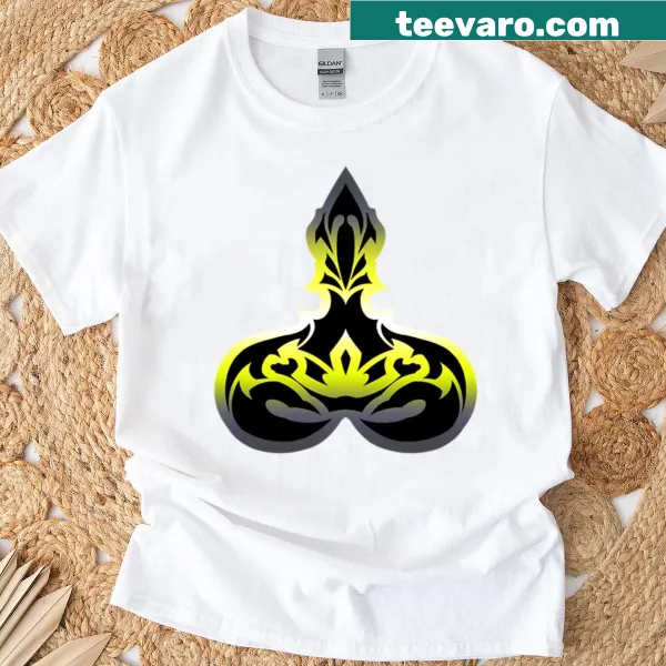 Scorpion graphic T-shirt featuring a bold noise symbol design