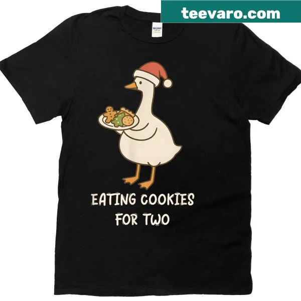 Humorous 'Goose Pregnancy Announcement' shirt with fun graphic