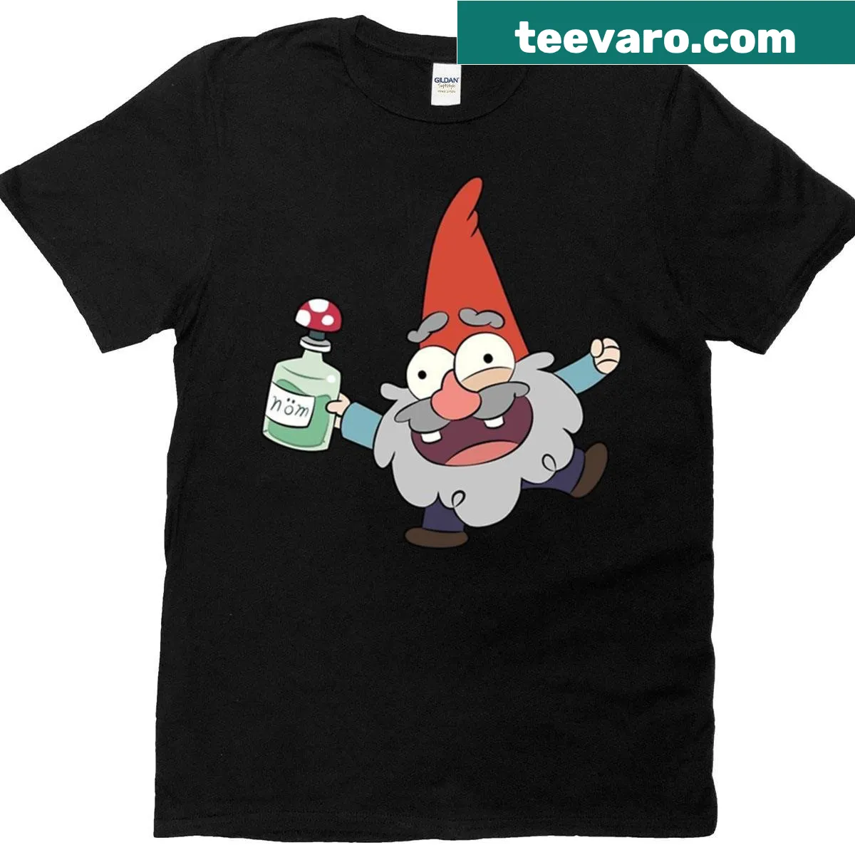 Gravity Falls T-shirt featuring iconic characters and design elements — on a men's t-shirt