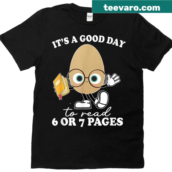 Book lover teacher t-shirt with reading-themed text
