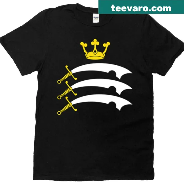 Minimalist typography design representing Middlesex on T-shirt