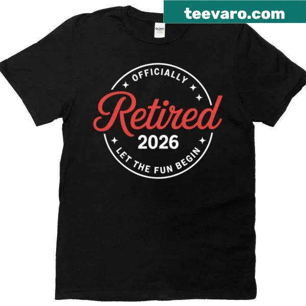 Vintage retirement t-shirt with a proud message