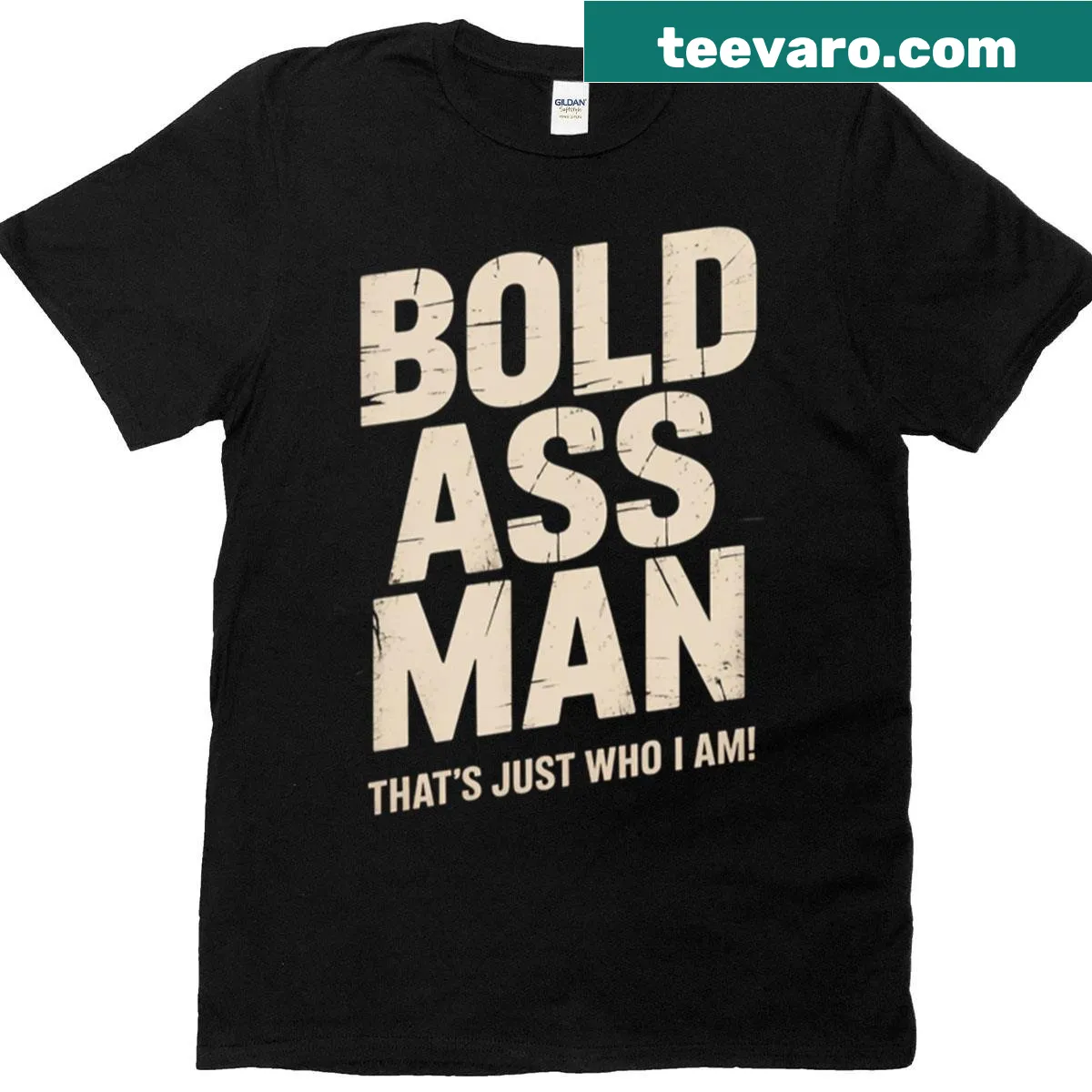 Funny dad gag gift t-shirt with humorous saying — on a men's t-shirt