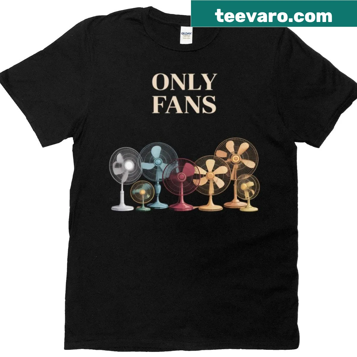 Witty art fans t-shirt with a playful saying — on a men's t-shirt