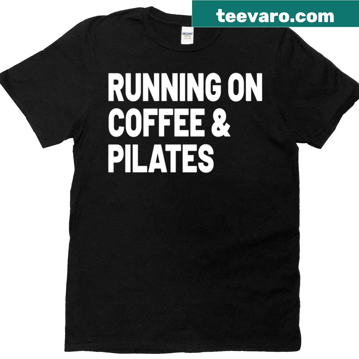Typography design on a Pilates instructor T-shirt — on a men's t-shirt