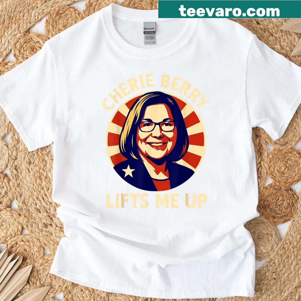 Funny meme-inspired graphic on a retro t-shirt. — on a men's t-shirt