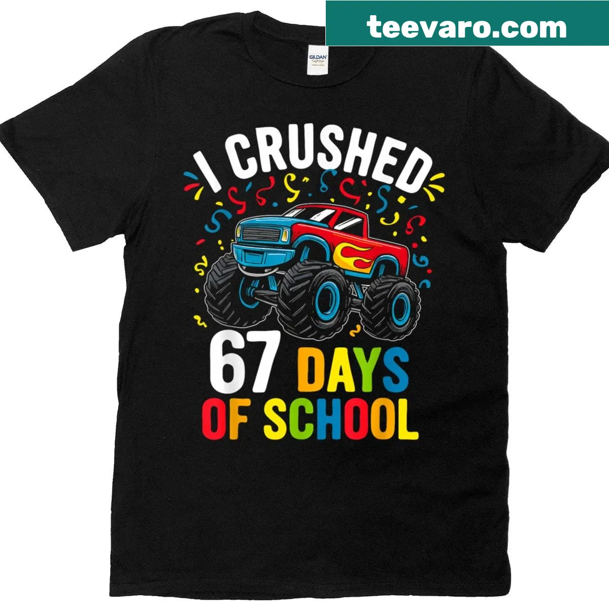 Funny kids T-shirt featuring Six Seven meme — on a men's t-shirt