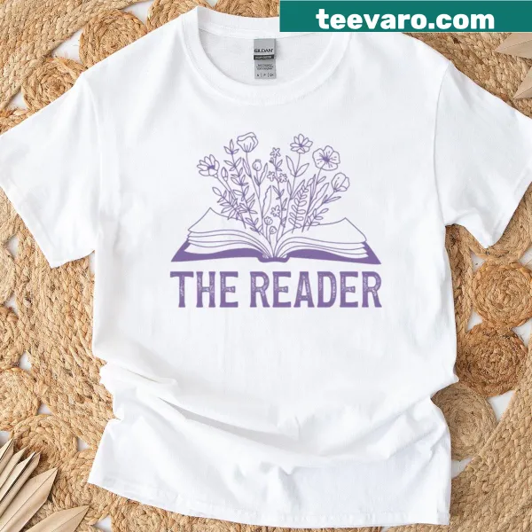 T-shirt with 'Reader' text, celebrating book lovers