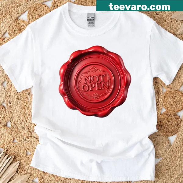 T-shirt featuring a vintage wax seal emblem labeled as the 'Seal Of Approval.'