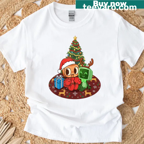 Cartoon Shelly design from Toons World for Christmas kids t-shirt
