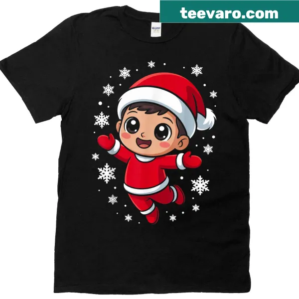 Christmas T-shirt for kids featuring Dandy's World character.