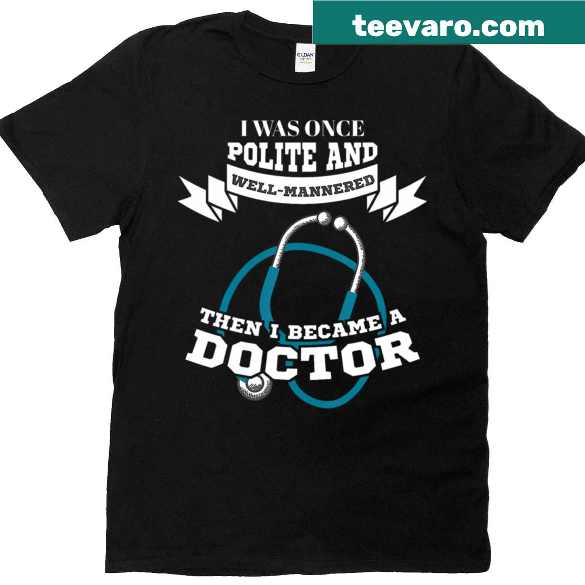 Sarcastic medical humor T-shirt for doctors — on a men's t-shirt