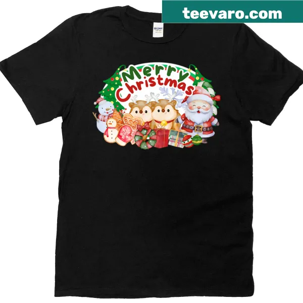 Christmas t-shirt featuring a unique design by Aniki.