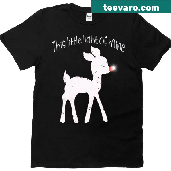 Inspirational T-shirt with 'This Little Light Of Mine'