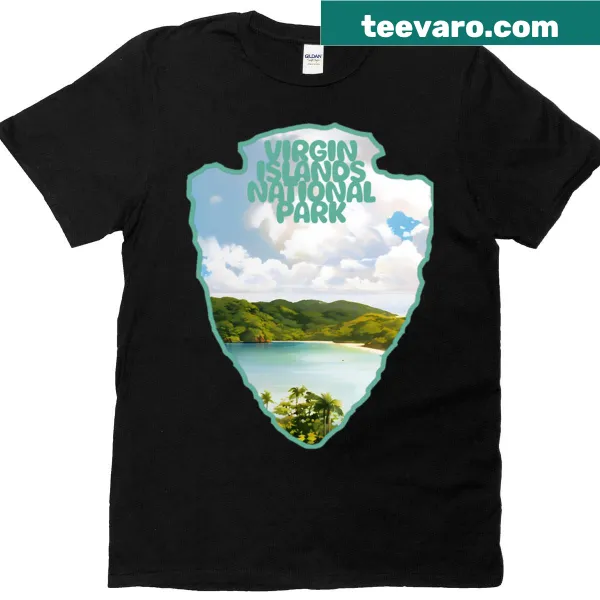 Virgin Islands National Park illustration graphic T-shirt