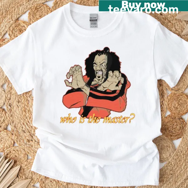 Bold graphic inspired by The Last Dragon on a T-shirt