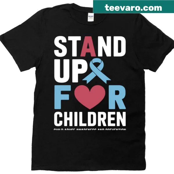Child Abuse Awareness graphic t-shirt