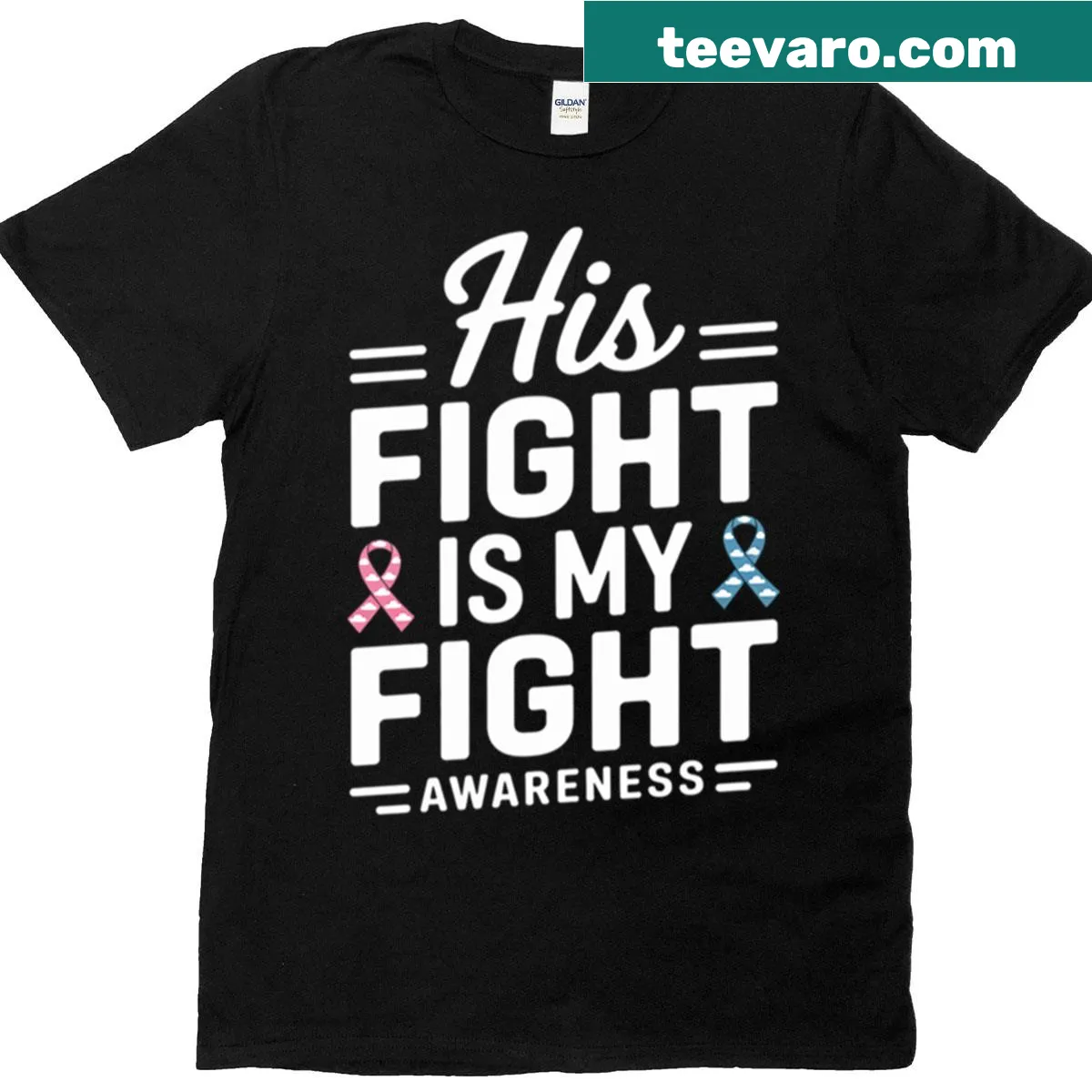 Support t-shirt for Congenital Diaphragmatic Hernia — on a men's t-shirt