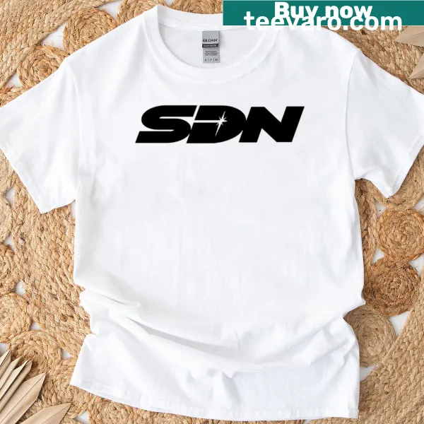 Black logo t-shirt featuring Mecha Man from Dispatch Game