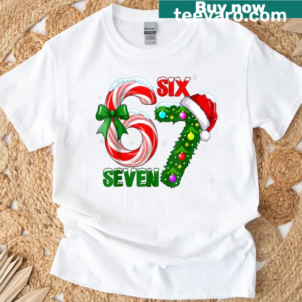 Humorous T-shirt for kids with a festive Christmas design
