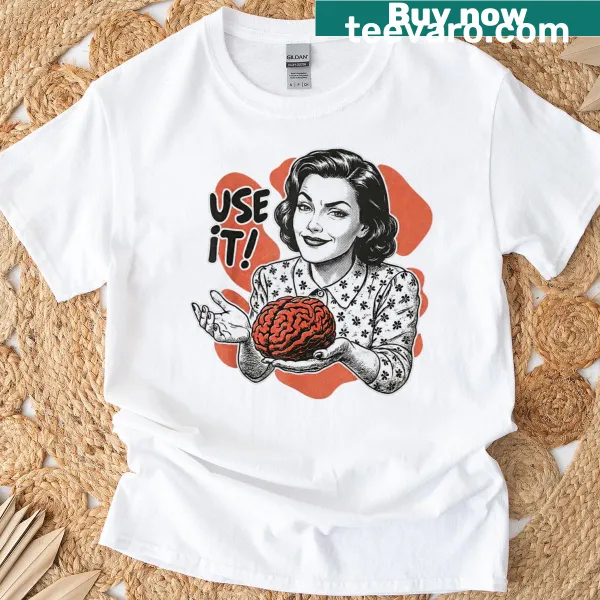 Witty sarcastic text graphic on T-shirt for women