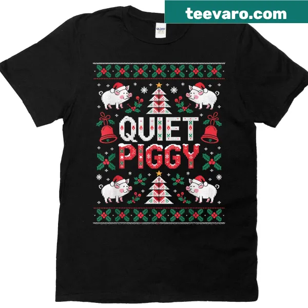 Funny piggy bank themed graphic t-shirt with humorous text design