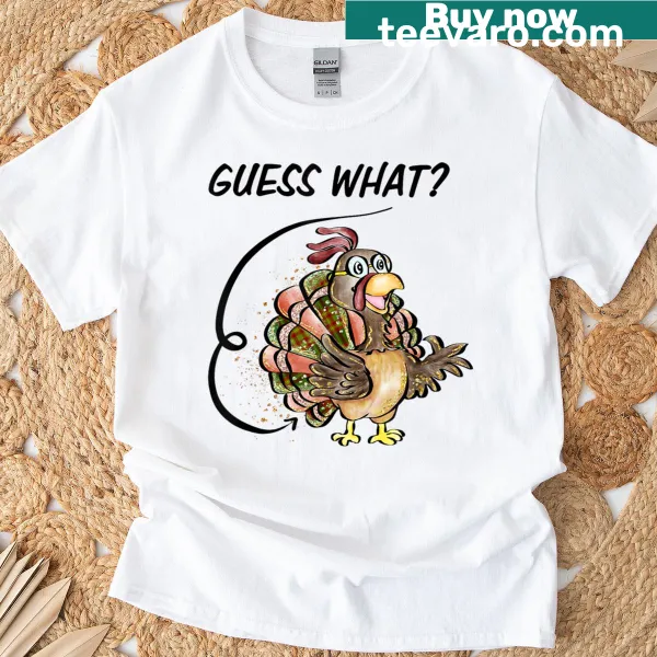 Funny Thanksgiving T-shirt with turkey butt quote