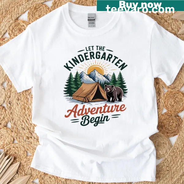 Text design about life by the campfire on T-shirt