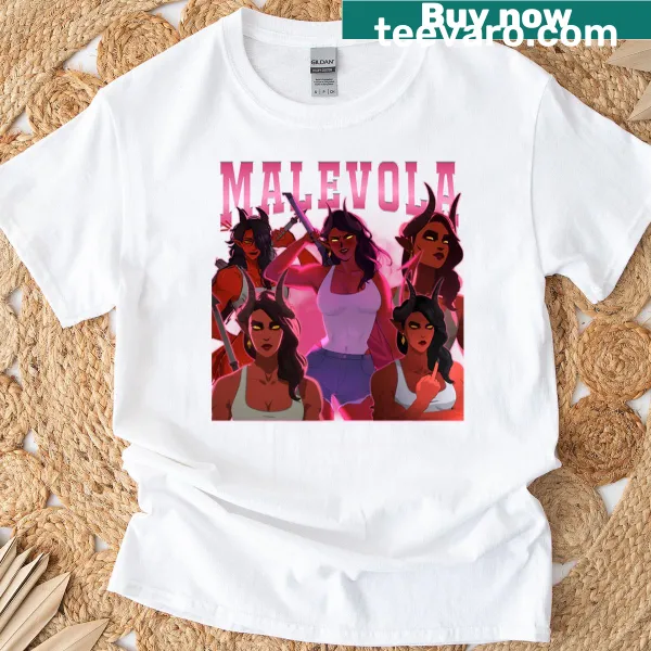 Vintage-style Malevola Dispatch game graphic T-shirt