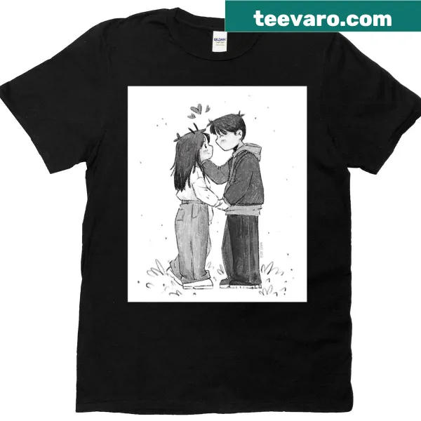 Romantic design celebrating love and music on a T-shirt