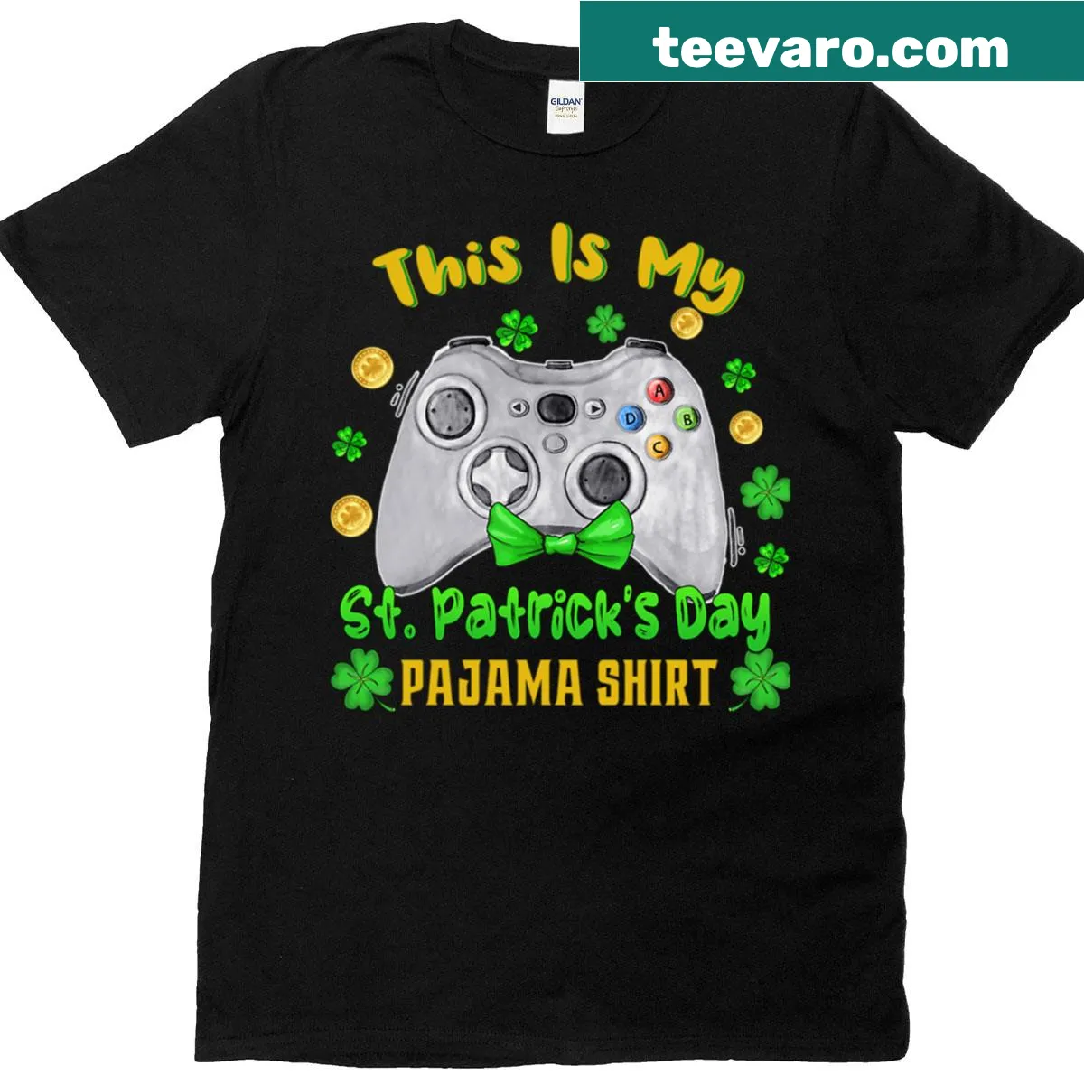 T-shirt saying 'This Is My Valentine' for gamers — on a men's t-shirt