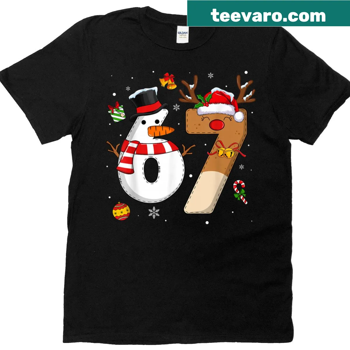 Funny Christmas meme T-shirt for kids aged 6-7 — on a men's t-shirt