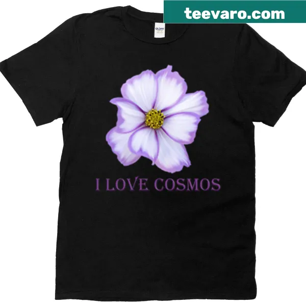 Cosmic-themed t-shirt featuring intricate celestial designs